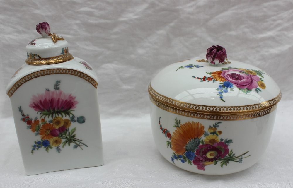 A Meissen porcelain part tea and coffee service, - Image 11 of 30