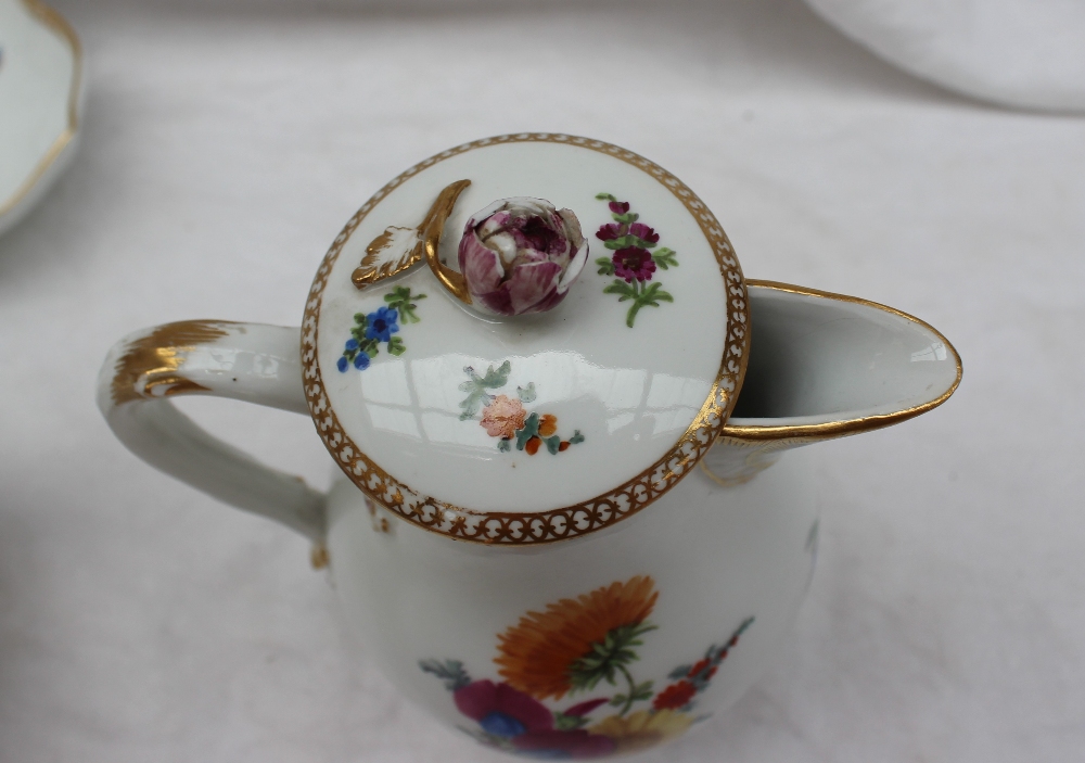 A Meissen porcelain part tea and coffee service, - Image 8 of 30