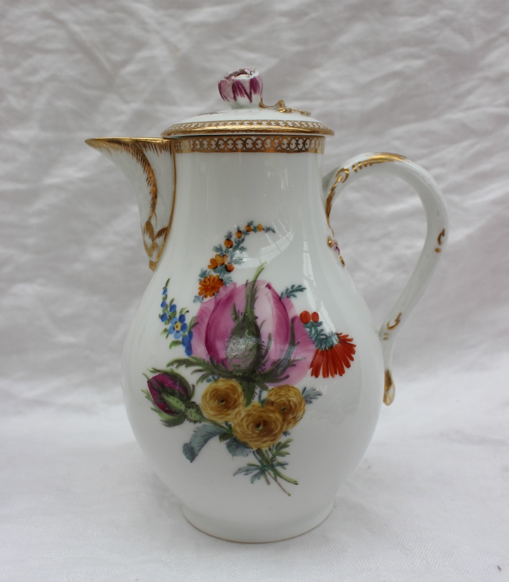 A Meissen porcelain part tea and coffee service, - Image 10 of 30