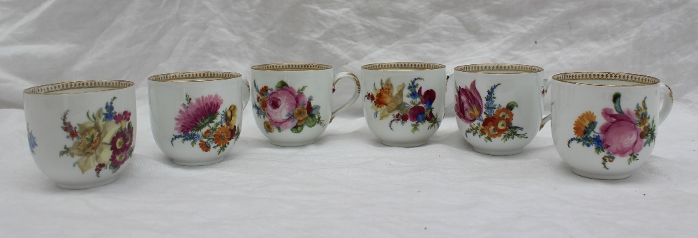 A Meissen porcelain part tea and coffee service, - Image 26 of 30