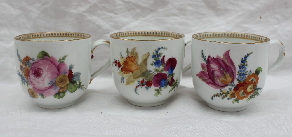 A Meissen porcelain part tea and coffee service, - Image 27 of 30