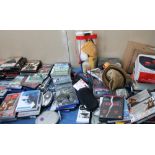 Assorted Playstation games and DVD's etc