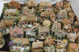 A collection of Lilliput lane cottages,