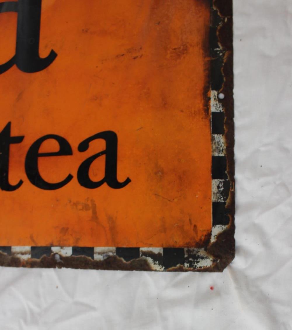 A Brooke Bond enamel sign together with a Lyons tea enamel sign - Image 3 of 5