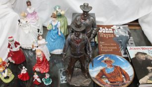 A Royal Doulton figure Helen, HN3601 together with seven Royal Doulton figures,