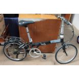 A Dahon 4130 seven speed folding bicycle