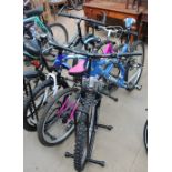 A Diamond Back XR3 Gentleman's bicycle together with a Falcon Montare Sienna child's bicycle,