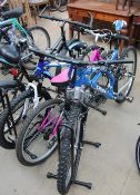 A Diamond Back XR3 Gentleman's bicycle together with a Falcon Montare Sienna child's bicycle,