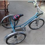 A child's tricycle