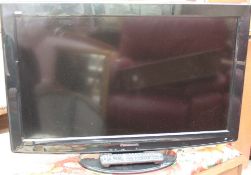 A Panasonic 32” flat screen television (Sold as seen,