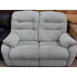 A G-Plan upholstered two seater settee