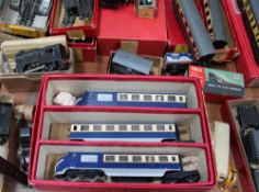 A Trix Meteor Diesel Express, boxed together with a locomotive and tender 41168,