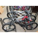 Four children's bicycles including a Hood Gubo, Mongoose,