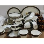 A Royal Doulton Carlyle pattern part tea and dinner set H.