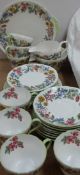 A Shelley part tea set, Hedgerow pattern No.