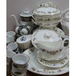 A Wedgwood Arcadia pattern part dinner set,