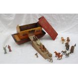 A hand painted wooden Ark,