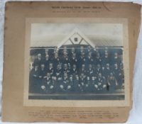 Neath Football Club, season 1923-24, a black and white team photograph by Harry Jones, Neath,