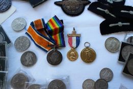 Two World War I medals including The War Medal and Victory Medal issued to 75169 PTE. C.E. James R.
