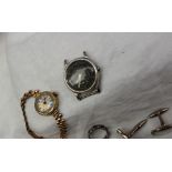 An Alpina mid size wristwatch,