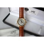 A Gentleman's Philippe Du Bois & Fils Grande Date Renaissance Chronograph automatic wristwatch,