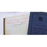 Edward VIII - A Reading Industrial Co-operative Society Ltd, Bakery Department Visitors' Book,