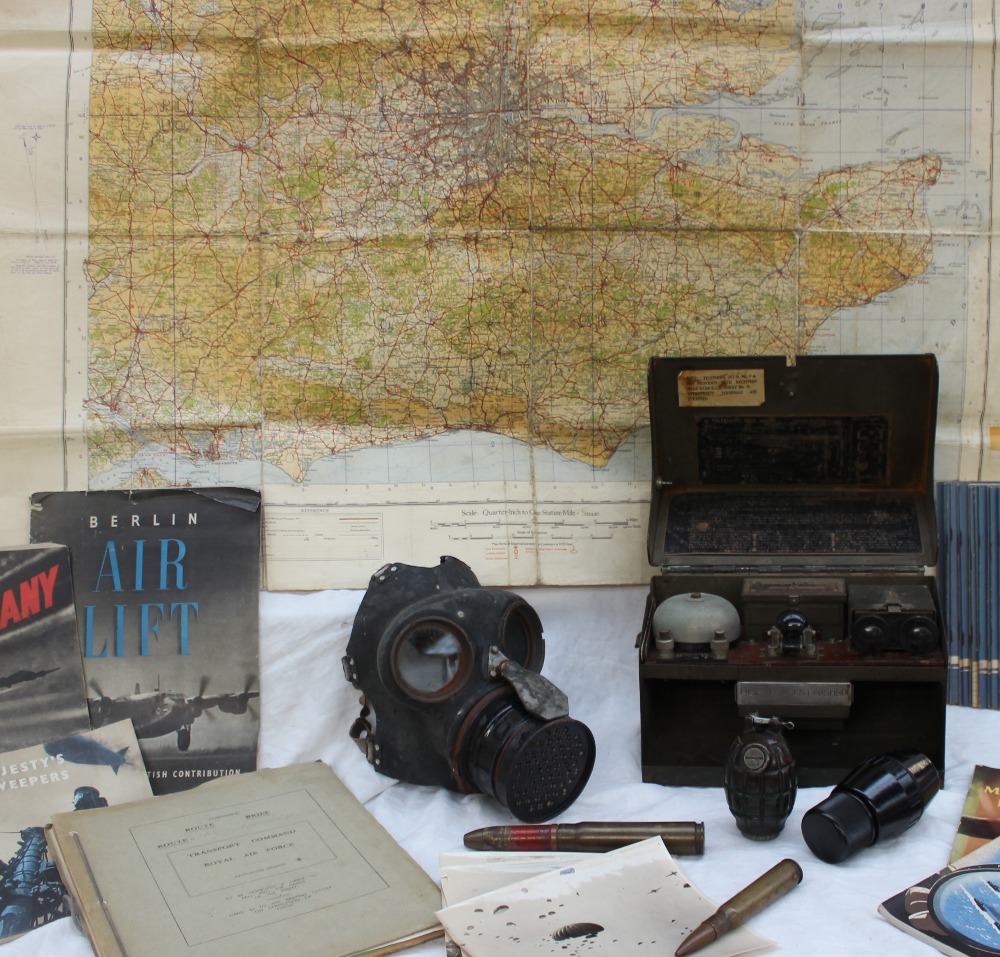 A World War II telephone set D. Mk.V.