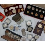 A 1950 nine coin set,