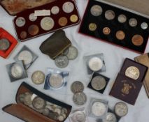 A 1950 nine coin set,