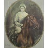 Lester Piggott Duke of Devonshire print,