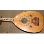 An Ali Khalifeh & Sons Oud with ten strings