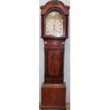 A 19th century mahogany longcase clock,