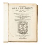 Guillaume du CHOUL 1496(?)-1555Discours de la religion des anciens romains [suivi de] Discours sur