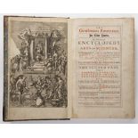 RICHARD BLOME (1635-1705): THE GENTLEMAN'S RECREATION 1686; London, Roycroft 42x28x6 cm Two books in