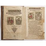 PIETRO ANDREA MATTIOLI (1501-1577): A HERBARIUM 37x26x10 cm The Czech edition with colored