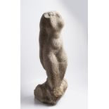 JOSEF WAGNER (1901-1957): TORSO STANDING ON A PEBBLE !! WITHDRAWN FROM AUCTION !!
