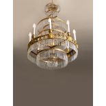 A NEOCLASSICAL CHANDELIER