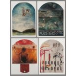 JUDITH SEELAWDER MASON-ATTWOOD (1938 - 2006), SET OF FOUR BIBLICAL COLOUR LITHOGRAPHS, signed and
