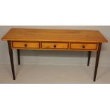 AN EARLY 19TH CENTURY CAPE YELLOWWOOD AND STINKWOOD SERVER, later re-constructed, the top with