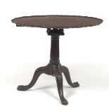 Chippendale Style Pie Crust Tilt-Top Table, ca. 1750