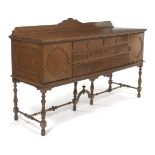 Stickley Bros. Co. Oak Sideboard, ca, 1900