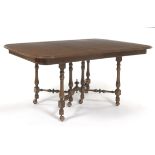 Stickley Bros. Co. Oak Dining Table, ca, 1900