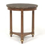 A Marble Top Occasional Table, French Style