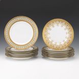 Fourteen Porcelain Plates, Limoges