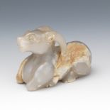 Carved Jade Ram Figurine