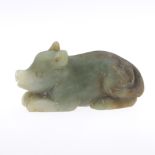 Carved Jade Pig