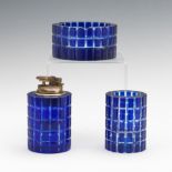 Baccarat Cobalt Blue Smoking Accessories Set