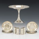 Sterling Silver, Eleven Table Objects, Including Tiffany & Co. ca. Late 20th Century