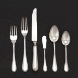 Buccellati Sterling Silver Flatware Set, "Parma" Pattern