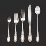 Towle Sterling Silver Extended Flatware Service for Six, "King Richard" Pattern